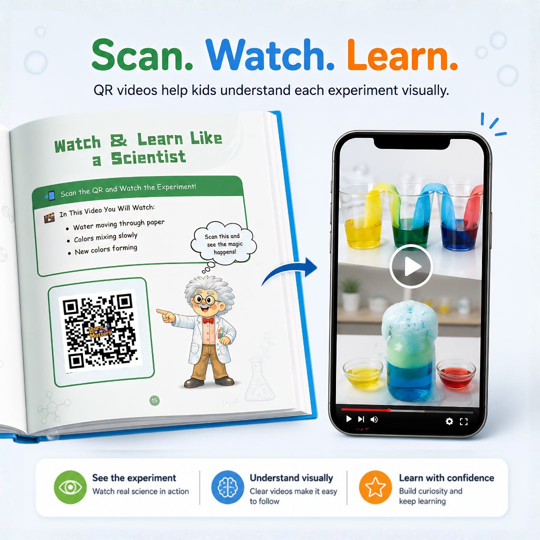 Fun & Easy Science Experiments for Kids | Home Experiments & QR Video Learning
