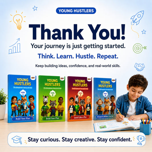 Young Hustlers™ – The Kidpreneur Mastery Program (4 Levels | Ages 7–14)