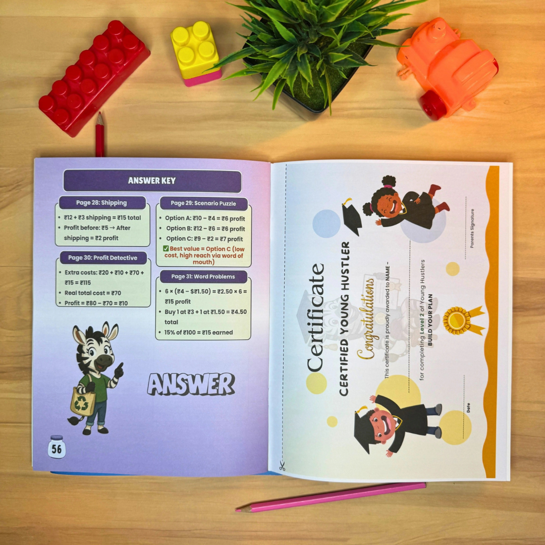 The Kidpreneur Starter Kit — Build, Count & Grow