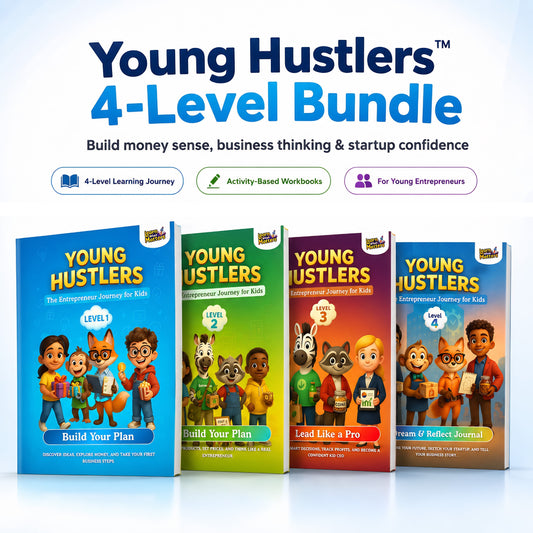 Young Hustlers™ – The Kidpreneur Mastery Program (4 Levels | Ages 7–14)