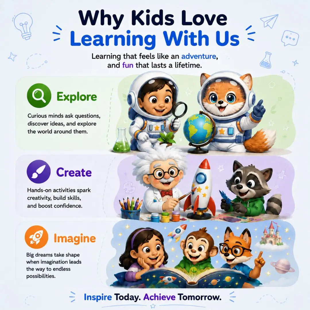 3 Powerful Learning Journey for Kids – Science, Space & Entrepreneurship | 6 Books for Ages 6–14