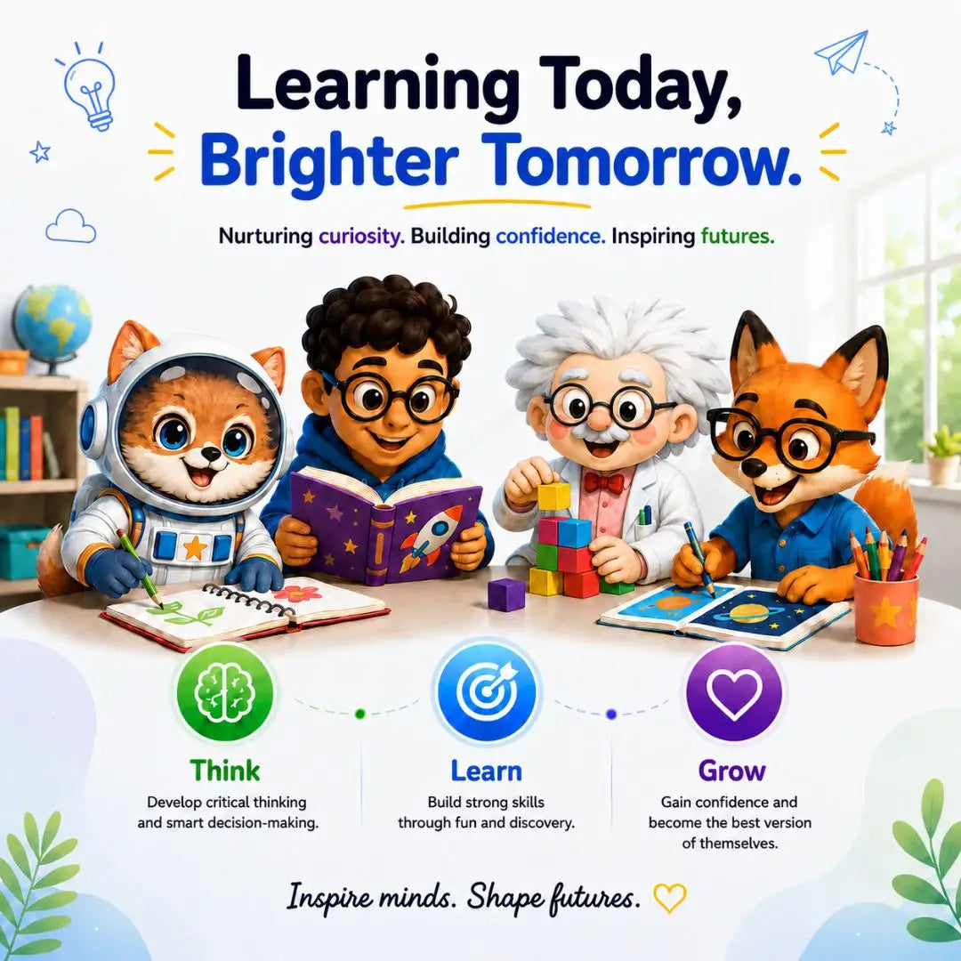 3 Powerful Learning Journey for Kids – Science, Space & Entrepreneurship | 6 Books for Ages 6–14
