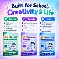 AI for Kids — 3-Book AI Literacy Series | Cadet to Commander (Ages 9–13)