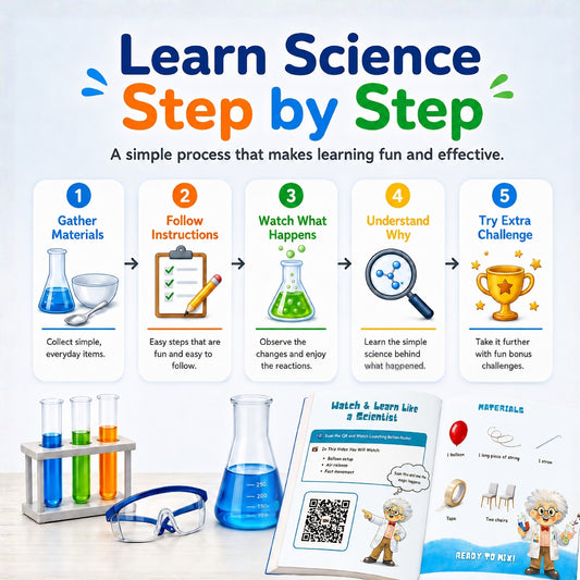 Fun & Easy Science Experiments for Kids | Home Experiments & QR Video Learning