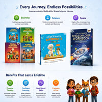 3 Powerful Learning Journey for Kids – Science, Space & Entrepreneurship | 6 Books for Ages 6–14